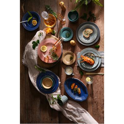 Набор посуды ЯЯЯ Набор тарелок antique,  D21 см, 2 шт. арт. LJ_NC_PL21