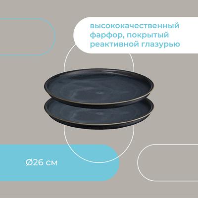 Набор ЯЯЯ Набор тарелок cosmic kitchen, D26 см, 2 шт. арт. LJ_BT_PL26