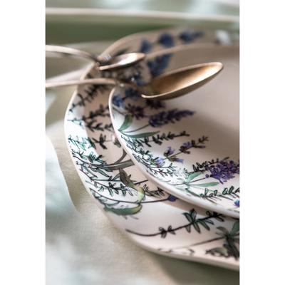 Тарелка ЯЯЯ Набор тарелок floral, D19 см, 2 шт. арт. LJ_SB_PL19