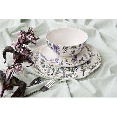 Тарелка ЯЯЯ Набор тарелок floral, D19 см, 2 шт. арт. LJ_SB_PL19