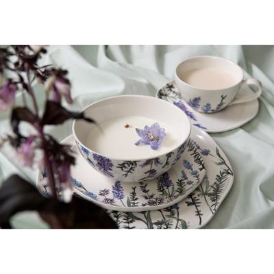 Тарелка ЯЯЯ Набор тарелок floral, D19 см, 2 шт. арт. LJ_SB_PL19