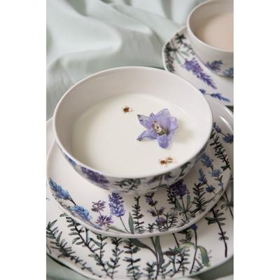 Тарелка ЯЯЯ Набор тарелок floral, D19 см, 2 шт. арт. LJ_SB_PL19