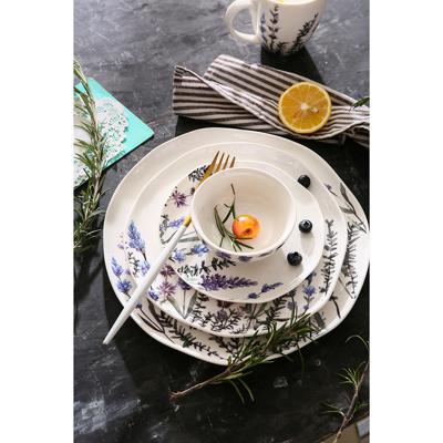 Тарелка ЯЯЯ Набор тарелок floral, D26 см, 2 шт. арт. LJ_SB_PL26
