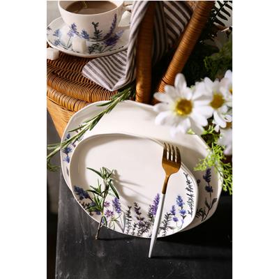 Тарелка ЯЯЯ Набор тарелок floral, D26 см, 2 шт. арт. LJ_SB_PL26