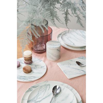 Тарелка ЯЯЯ Набор тарелок marble, D21 см, 2 шт. арт. LJ_RM_PL21