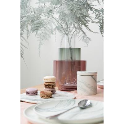 Тарелка ЯЯЯ Набор тарелок marble, D21 см, 2 шт. арт. LJ_RM_PL21