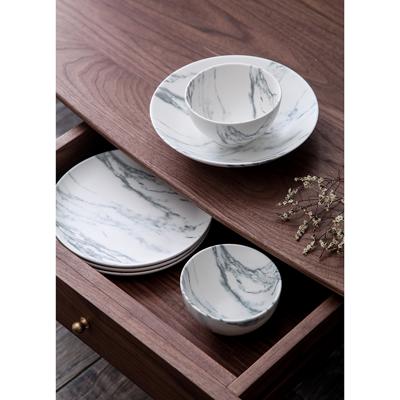 Тарелка ЯЯЯ Набор тарелок marble, D21 см, 2 шт. арт. LJ_RM_PL21