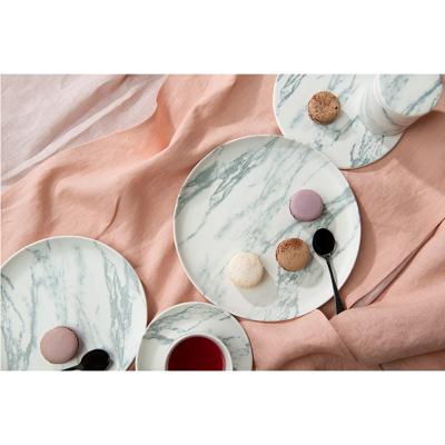 Набор ЯЯЯ Набор тарелок marble, D26 см, 2 шт. арт. LJ_RM_PL26