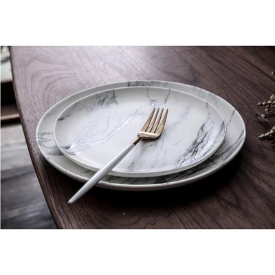 Набор ЯЯЯ Набор тарелок marble, D26 см, 2 шт. арт. LJ_RM_PL26
