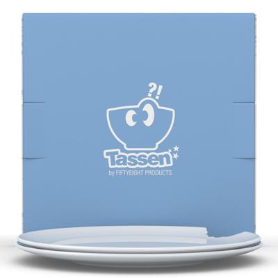 Тарелка Tassen Набор тарелок with bite, D20 см, 2 шт. арт. T01.73.01