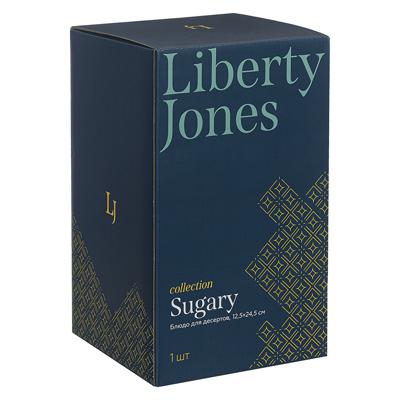 Блюдо ЯЯЯ Блюдо для десертов sugary, 12,5х23,5 см арт. PS_LJ_SG_CCGLS_24.5