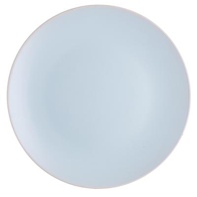 Тарелка ЯЯЯ Набор обеденных тарелок simplicity, D26 см, голубые, 2 шт. арт. LT_LJ_DPLSM_CRW_26