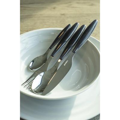 Набор Guzzini Набор из 24 столовых приборов cutlery feeling, серые арт. 23000022