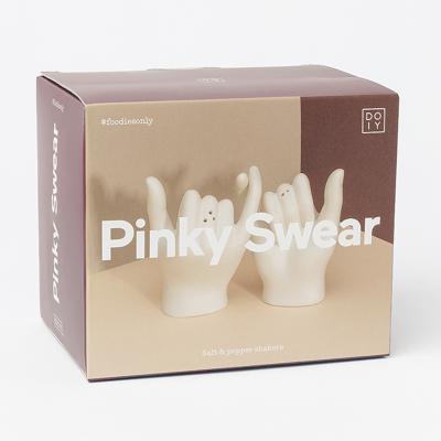 Набор Doiy Набор из солонки и перечницы pinky swear арт. DYSPEPSWH