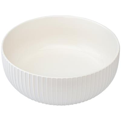 Набор посуды ЯЯЯ Салатник с крышкой из каучукового дерева soft ripples, dual glazing, D22 см арт. LJ000017
