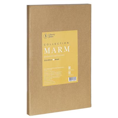Доска ЯЯЯ Доска сервировочная marm, 21,5х33,5 см, белый мрамор/акация арт. LJ000025