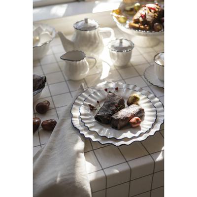 Тарелка ЯЯЯ Набор обеденных тарелок santorini, D26 см, 2 шт. арт. LJ0000195