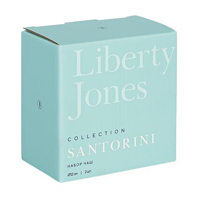 Чаша ЯЯЯ Набор чаш santorini, D12 см, 240 мл, 2 шт. арт. LJ0000196