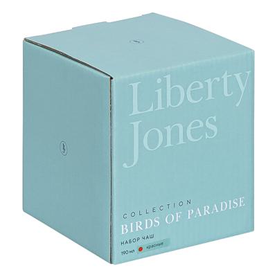 Пиала ЯЯЯ Набор пиал birds of paradise, 190 мл, красные, 2 шт. арт. LJ0000209
