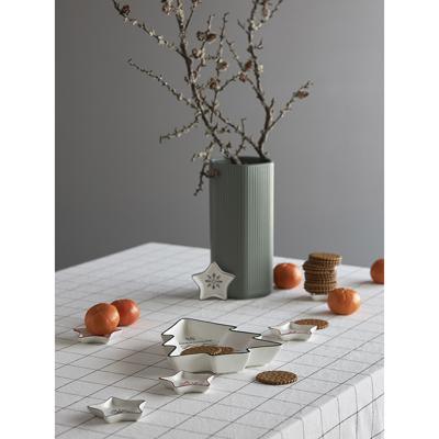 Тарелка Tkano Набор из двух сервировочных тарелок sweet memories из коллекции new year essential арт. TK24-NY_SRV0002