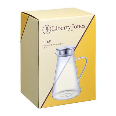 Набор посуды ЯЯЯ Кувшин с крышкой pure, 1,8 л арт. LJ0000373