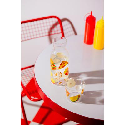 Графин Doiy Набор из графина и стакана fast food арт. DYJGLFF