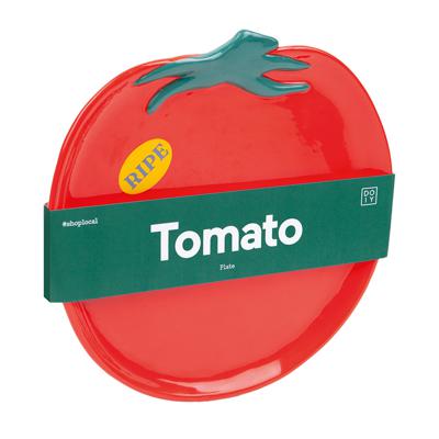 Набор посуды Doiy Тарелка сервировочная tomato, D24 см арт. DYPLAFMTOM