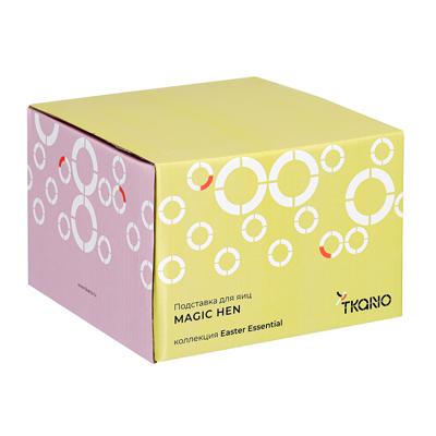 Набор посуды Tkano Подставка для яиц magic hen из коллекции easter essential арт. TK25-TW_EGH0001