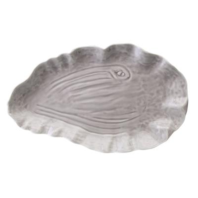 Набор посуды Tkano Блюдо сервировочное clams серого цвета из коллекции sea treasures арт. TK25-TW_SRV0006