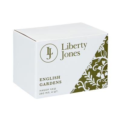 Набор посуды ЯЯЯ Набор чаш english gardens, 280 мл, 4 шт. арт. LJ0000441