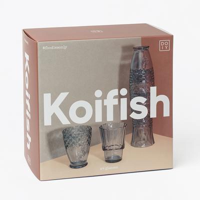 Стакан Doiy Набор стаканов koifish, голубые арт. DYGLAKOBL