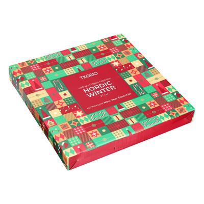 Тарелка Tkano Набор из двух тарелок nordic winter из коллекции new year essential, D26,5 см арт. TK25-NY_PL0001