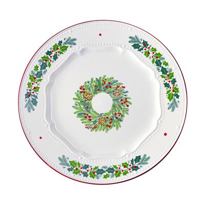 Тарелка Tkano Набор из четырех тарелок nordic winter из коллекции new year essential, D23 см арт. TK25-NY_PL0002