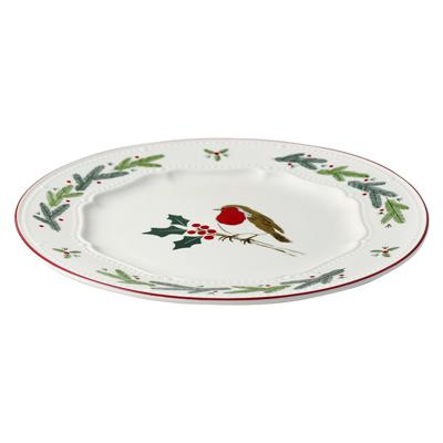 Тарелка Tkano Набор из четырех тарелок nordic winter из коллекции new year essential, D23 см арт. TK25-NY_PL0002