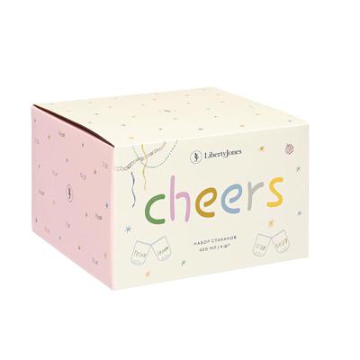 Стакан ЯЯЯ Набор стаканов cheers, 450 мл, 4 шт. арт. LJ0000462