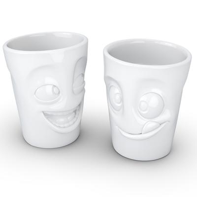 Кружка Tassen Набор кружек joking & tasty, 350 мл, белый, 2 шт. арт. T01.29.01