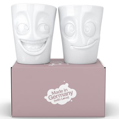 Кружка Tassen Набор кружек joking & tasty, 350 мл, белый, 2 шт. арт. T01.29.01