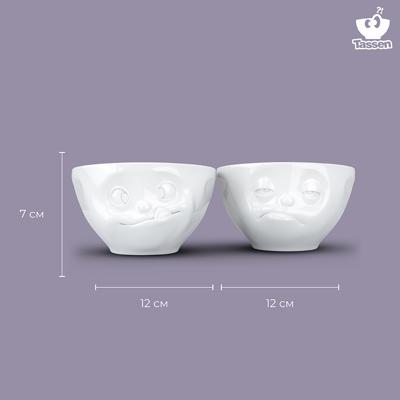 Чаша Tassen Набор чаш snoozy & tasty, 200 мл, белый, 2 шт. арт. T01.26.01