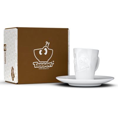Кофейная пара Tassen Кофейная пара tasty, 80 мл, белая арт. T02.14.01