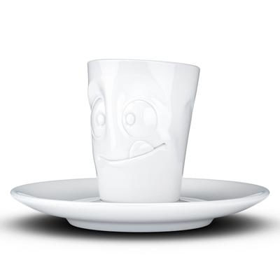 Кофейная пара Tassen Кофейная пара tasty, 80 мл, белая арт. T02.14.01