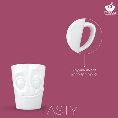 Кружка Tassen Кружка tasty, 350 мл, белая арт. T01.86.01