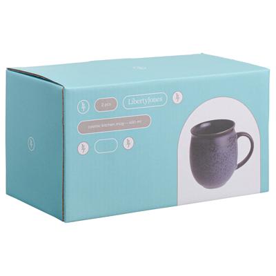 Кружка ЯЯЯ Набор кружек cosmic kitchen, 400 мл, 2 шт. арт. LJ_BT_MU400