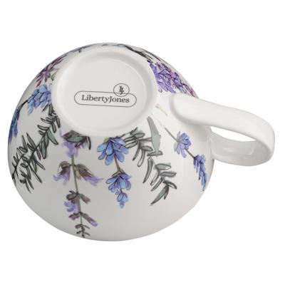 Набор ЯЯЯ Набор чайных пар floral, 250 мл, 2 шт. арт. LJ_SB_CU250