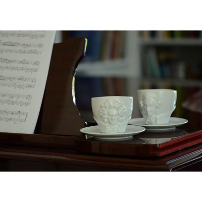 Чайная пара Tassen Чайная пара talent, ludwig van beethoven, 260 мл, белая арт. T80.01.01