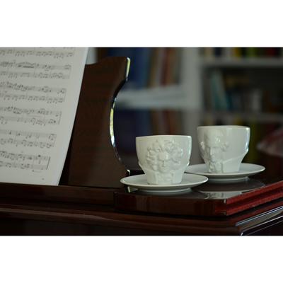Чайная пара Tassen Чайная пара talent, wolfgang amadeus mozart, 260 мл, белая арт. T80.02.01