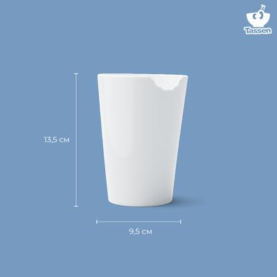 Кружка Tassen Кружка with bite, 400 мл, белая арт. T02.37.01
