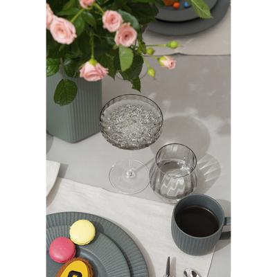 Кружка ЯЯЯ Набор кружек soft ripples, 350 мл, серые, 2 шт. арт. LJ_SS_MU350_GR