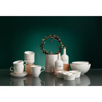 Кружка Tkano Кружка из фарфора белого цвета из коллекции kitchen spirit, 350 мл арт. TK22-TW_CU0002