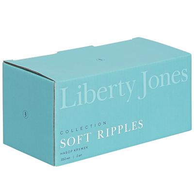 Кружка ЯЯЯ Набор кружек soft ripples, dual glazing, 350 мл, 2 шт. арт. LJ00009