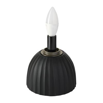 Лампа Bergenson Bjorn Лампа настольная texture moon, D20х29 см, черная арт. BB0000577